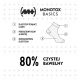 4. Monotox Basics Ankle Socks Black 3-Pack (MX20005)