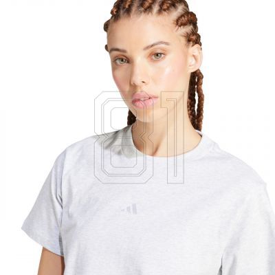 5. adidas Essentials Small Logo Cotton T-shirt W JC5945
