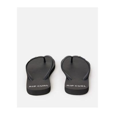 2. RIP CURL Premium Surf Bloom Open Toe Beach Flip-Flops Black