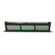 4. Patch panel Extralink EX.9663 (0.5U; cat. 6; 24xRJ-45)