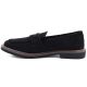 7. Women's suede lords shoes black Vinceza 62335