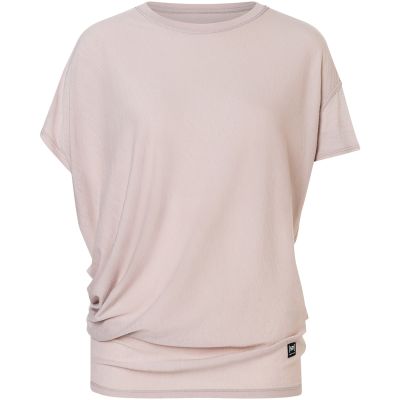 Women's Short-Sleeve SUPER.NATURAL W YOGA LOOSE TEE in Pink