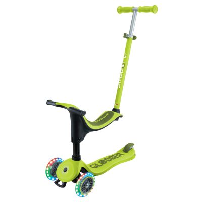 6. Three-wheeled scooter with a ride-on seat GO•UP SPORTY LIGHTS (452-606-4 S)