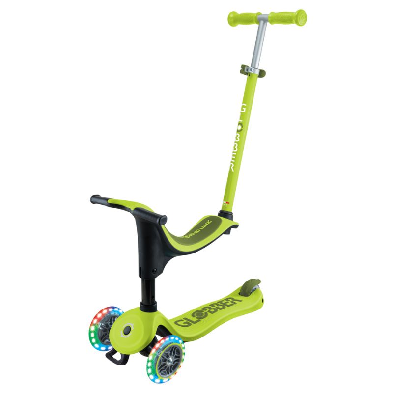 6. Three-wheeled scooter with a ride-on seat GO•UP SPORTY LIGHTS (452-606-4 S)