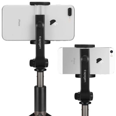 35. Selfie stick Spigen S540W Bluetooth with tripod - black