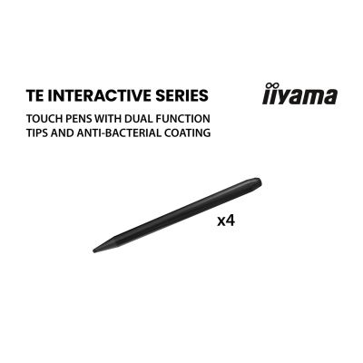 9. iiyama TE6513A-B2AG signage display Interactive flat panel 163.8 cm (64.5") Wi-Fi 500 cd/m2 4K Ultra HD Black Touchscreen Embedded processor Android 24/7
