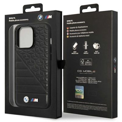 8. BMW Bi Pattern Case for iPhone 14 Pro 6.1" - Black