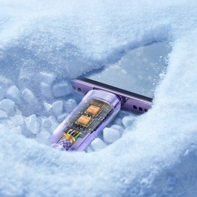 16. Baseus Explorer Series cable USB - Lightning 2.4A 2 m white (CATS010102)