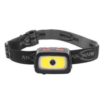 4. Ansmann HD200B Black, Gray LED Headlamp
