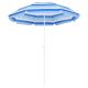 9. BEACH/BALCONY UMBRELLA 180CM BLUE LINE 1048819