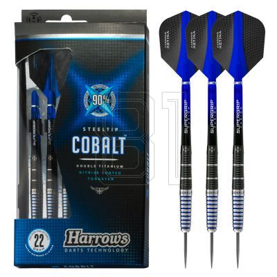 5. Darts Harrows COBALT 90% Steeltip HS-TNK-000013299