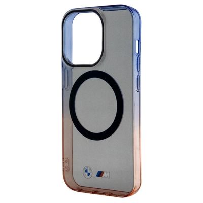 6. BMW Gradient Bumper MagSafe case for iPhone 15 Pro Max - gray