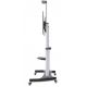 4. Manhattan 461672 Monitor Mount/Stand 2.54 m (100") Floor Silver
