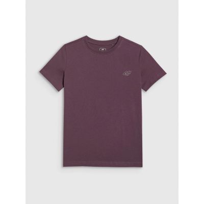 13. Regular plain T-shirt (SET OF 2) for children 4F 4FJRAW25TTSHU3157-92S