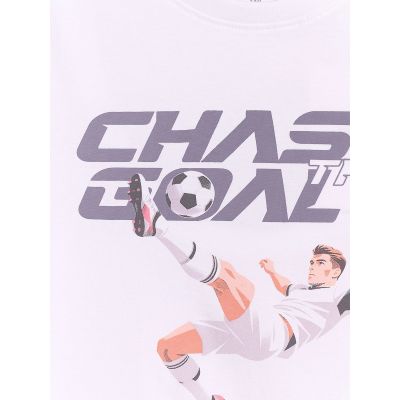 7. Boys' Regular-Fit Graphic T-Shirt 4F 4FJRAW26TTSHM4629-10S
