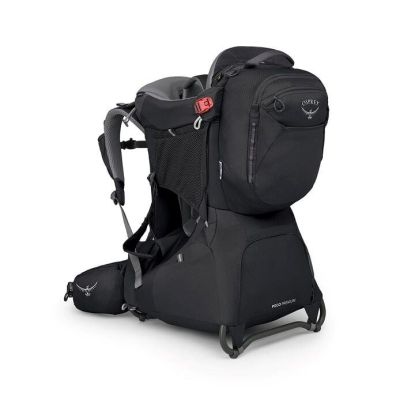 2. OSPREY Poco Child Carrier Premium Hiking Child Carrier, Black