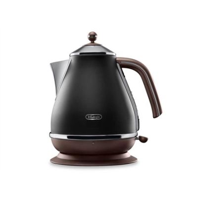11. DeLonghi Icona Vintage KBOV 2001.BK Electric Kettle (2000W 1.7l; black)