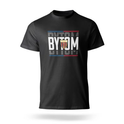 Short sleeve T-shirt Polonia Bytom Shadow M SREBBSPSHAD