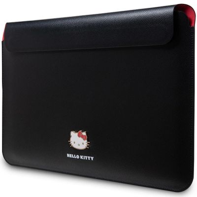 2. Hello Kitty PU Metal Logo case for a 14" laptop - black