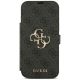 3. Guess Book 4G Metal Logo Case for iPhone 18 Pro Max / 17 Pro Max - Black