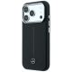 2. Mercedes Leather Semi Wrap Iconic Line MagSafe Case for iPhone 18 Pro Max / 17 Pro Max - Black
