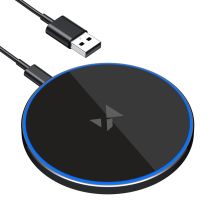 Wozinsky WLI-01Y 15W Qi Inductive Charger with USB-C Cable - Black