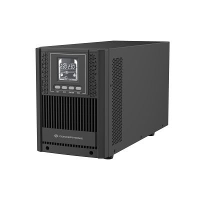 Conceptronic ZEUS52E2K 2000VA 1800W Online Tower UPS - IEC - Dual Converter (Online) - 2 kVA - 1800 W - Sinus - 220 V - 240 V