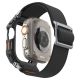 3. Spigen Lite Fit Pro Strap + Tempered Glass Screen Protector for Apple Watch Ultra 49mm - Black