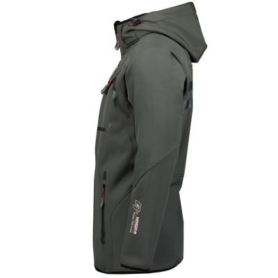 3. Geographical Norway Royaute ASSOR B MEN 068 M WW1975H/GN/Dark Gray / Black softshell jacket