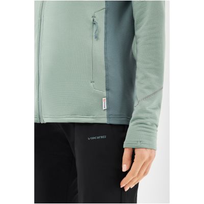 7. VIKING Birger Lady Women's Green Zip-Up Jacket
