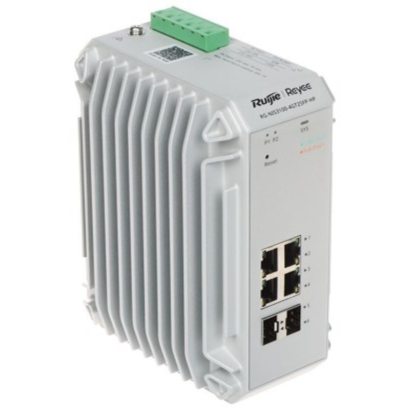 Ruijie Networks RG-NIS3100-4GT2SFP-HP Managed Network Switch L2 Gigabit Ethernet (10/100/1000) Supports PoE Gray