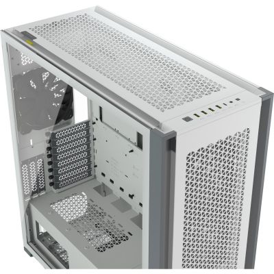 6. Corsair | Tempered Glass Computer Case | 7000D AIRFLOW | Side Glass | White | Full Tower | Power Supply Included | ATX Format
