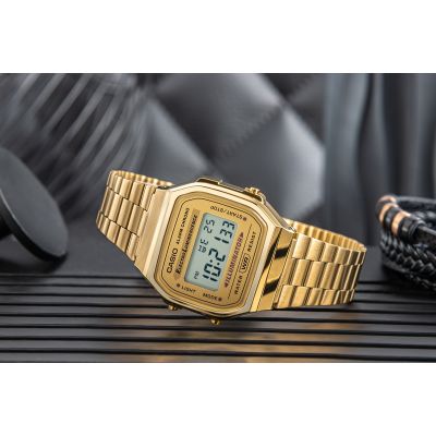 6. Unisex CASIO Vintage Watch A168WG-9EF + BOX