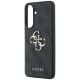 6. Guess Leather 4G Metal Logo Case for Samsung Galaxy A37 5G - Black