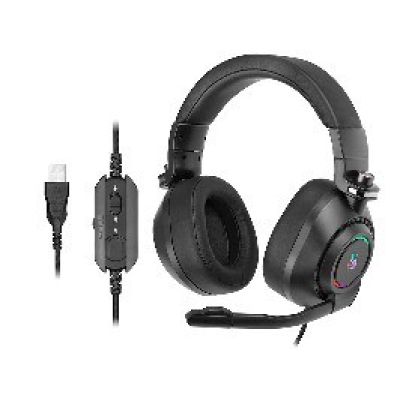 6. A4Tech BLOODY G580 7.1 USB Headphones Black A4TSLU46786