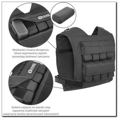 Cordura HMS KTO16 16kg Weighted Training Vest