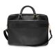3. Guess Saffiano Script bag for a 16" laptop - black