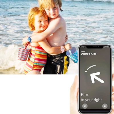 7. Tech-Protect Smooth 2-pack Case for Apple AirTag 1/2 for Kids - Multicolor