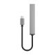 5. Orico AH-13 USB-C Hub Docking Station 1x USB-A 3.0 + 3x USB-A 2.0 - Gray