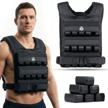 30kg Weighted Training Vest with Pulleys W30B | DBX Bushido
