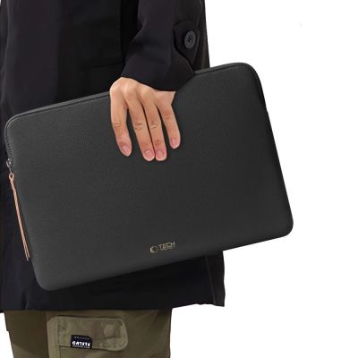 15. Tech-Protect Fleece Laptop Bag 13-14 - Black
