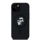 3. Karl Lagerfeld Silicone Karl&Choupette MagSafe case for iPhone 15 Plus / 14 Plus - black