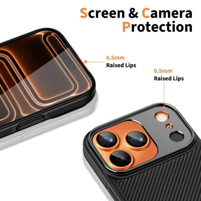 7. Tech-Protect Kevlar Aramid MagSafe case for iPhone 17 Pro - black