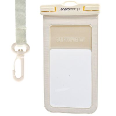8. WATERPROOF PHONE CASE 12X12.5CM PVC ENERO CAMP