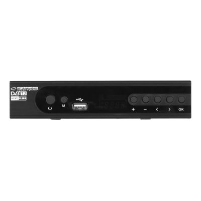 20. ESPERANZA DVB-T2 TUNER H.265/HEVC EV106P
