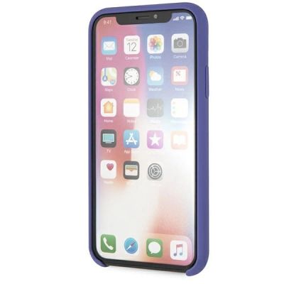 6. Karl Lagerfeld Silicone iPhone X/Xs Case - Purple