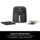 3. Ninja AF170EU Air Fryer Single 6.2L Standalone 2000W Hot Air Fryer Black