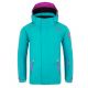 Trollkids Kids Holmenkollen Snow Jacket Pro with Hood, Turquoise (913-125)