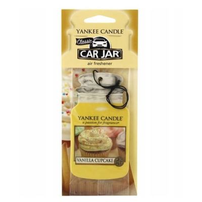 8. VANILLA CUPCAKE YANKEE car pendant