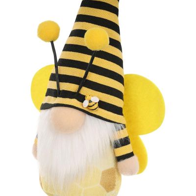 9. GNOME YELLOW BEE 20CM PENDANT SPRING DECORATION